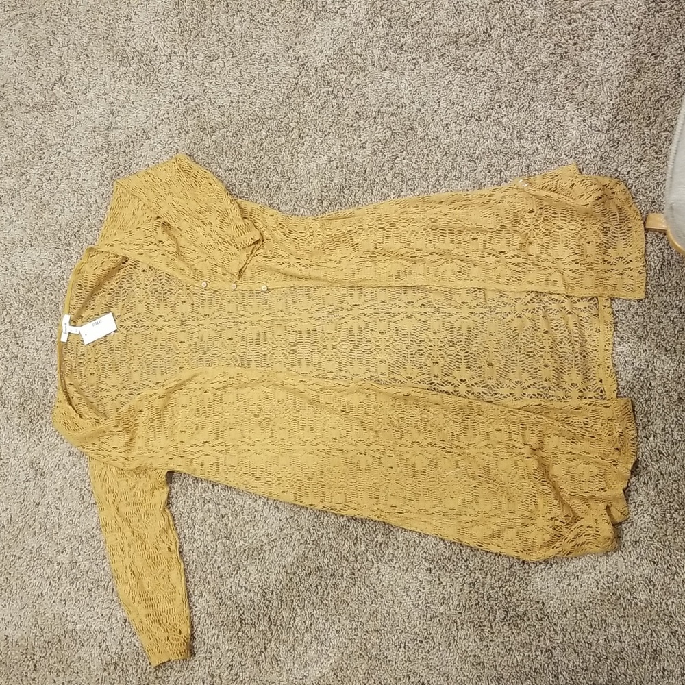 NWT Maurice's 3/4 Sleeve Duster-M